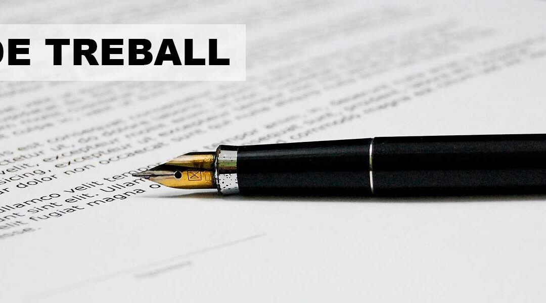 Cartell Oferta de Treball